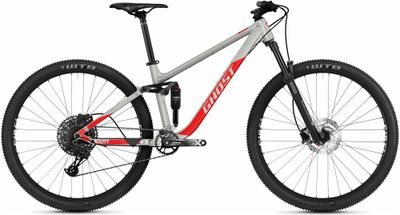 All Mountain Bike Ghost Kato FS 2023 | 29 Zoll | Diamant | M - 41 cm | pearl light grey/riot red - matt (Bild 1)