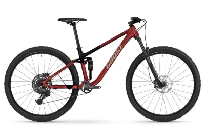 All Mountain Bike Ghost Kato FS 2026 | 29 Zoll | Diamant | 38 cm / XS | deep crimson/black ink matt (Bild 1)