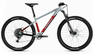 Cross Country Bike Ghost NIRVANA TOUR SF UNIVERSAL light 2026 | 29 Zoll | Diamant | M | Light Grey/Riot Red - Glossy (Bild 1)