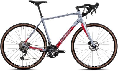 Gravel Bike Ghost Road Rage Advanced AL 2022 | 28 Zoll | Diamant | S | light blue grey/riot red - glossy (Bild 1)