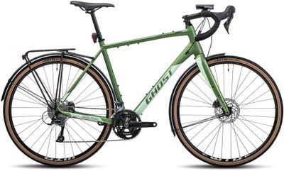 Gravel Bike Ghost Road Rage EQ AL 2022 | 28 Zoll | Diamant | M | metallic kaki/super light green - matt (Bild 1)