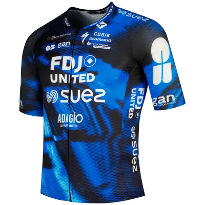 Fahrradtrikots kurzarm Gobik Teams Odyssey FDJ United Suez TDF 2026 (Bild 5)