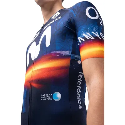 Fahrradtrikots kurzarm Gobik Teams Odyssey Movistar Team Spanish Champion 2026 (Bild 6)