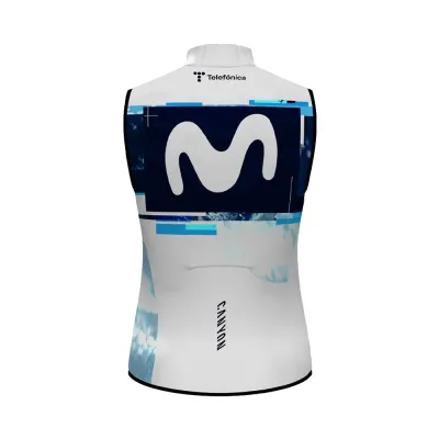 Fahrradtrikots ärmellos Gobik Teams Plus 2.0 Movistar Team 2025 (Bild 2)