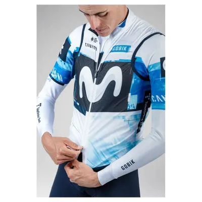 Fahrradtrikots ärmellos Gobik Teams Plus 2.0 Movistar Team 2025 (Bild 11)