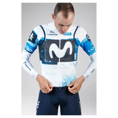 Fahrradtrikots ärmellos Gobik Teams Plus 2.0 Movistar Team 2025 (Bild 6)
