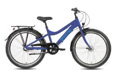 Kinderfahrrad 24 Zoll Grecos Kids B24 3G 2026 | 24 Zoll | Y-Rahmen | 34 cm | ultramarinblau (Bild 2)