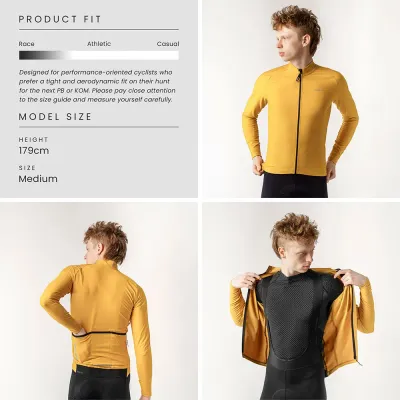 Fahrradtrikots langarm GRIPGRAB PACR Thermal (Bild 17)