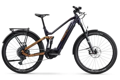 E-Allmountain MTB Haibike ADVENTR SE 2026 | 720 Wh | 29 Zoll | Diamant | 47 cm / L | purple/cognac glänzend (Bild 1)