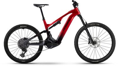 E-Allmountain MTB Haibike Allmtn CF 9 2026 | 800 Wh | 29 / 27,5 Zoll | Diamant | M | red/black/platinum glänzend (Bild 1)