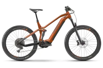 E-Allmountain MTB Haibike AllTrail 6 2024 | 720 Wh | 27,5 Zoll | Diamant | 41 cm | papaya/black - gloss (Bild 1)