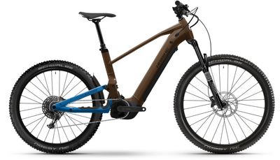 E-Allmountain MTB Haibike Alltrail 6 2026 | 800 Wh | 29 / 27,5 Zoll | Diamant | L | leather/platinum blue glänzend (Bild 1)