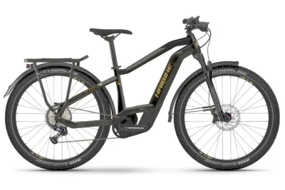 E-Bike Tourenrad Haibike Trekking 11 2024 | 750 Wh | 27,5 Zoll | Tiefeinsteiger | 58 cm | gloss_blk_metal tan (Bild 1)