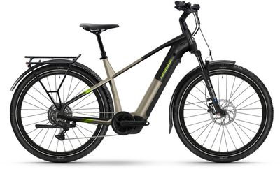 E-Bike Tourenrad Haibike Trekking 4 2026 | 600 Wh | 27,5 Zoll | Diamant | S | calm sand/lime glänzend (Bild 1)