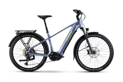 E-Bike Tourenrad Haibike Trekking 7.5 2025 | 720 Wh | 27,5 Zoll | Diamant | 50 CM | blue/yellow gloss (Bild 1)