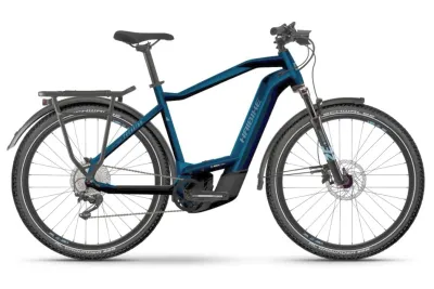 E-Bike Tourenrad Haibike Trekking 8 2023 | 750 Wh | 27,5 Zoll | Diamant | 50 cm | gloss_roy blue_met silver (Bild 1)