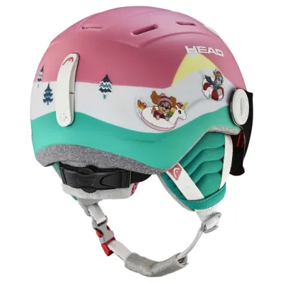 Ski Helm Head Maja Visor Helfer Auf Vier Pfoten Junior-Skihelm 2025 (Bild 3)