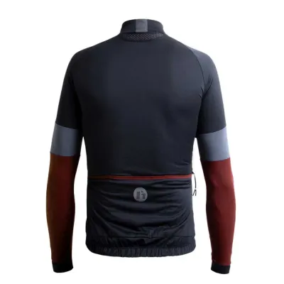 Fahrradtrikots langarm Hebo Wats Winter Longsleeve Enduro (Bild 8)