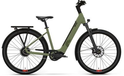 E-Stadtrad Hepha City 8 2026 | 600 Wh | 28 Zoll | Tiefeinsteiger | M / 45cm | Dark Olive / matt (Bild 1)
