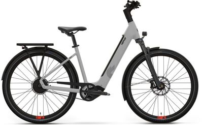 E-Stadtrad Hepha City 8 Performance 2026 | 600 Wh | 28 Zoll | Tiefeinsteiger | L / 50cm | Grey / matt (Bild 2)