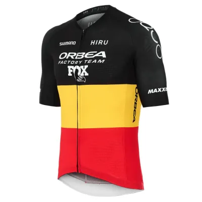 Fahrradtrikots kurzarm Hiru Core Belgian Champion 2026 (Bild 3)