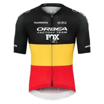Fahrradtrikots kurzarm Hiru Core Belgian Champion 2026 (Bild 4)