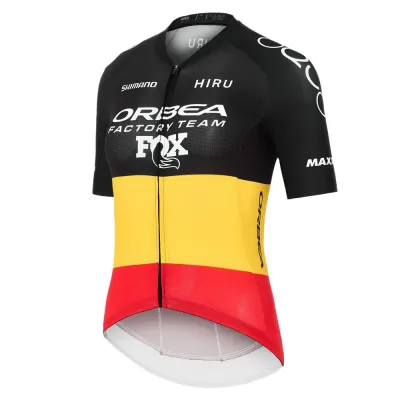 Fahrradtrikots kurzarm Hiru Core Belgian Champion 2026 (Bild 3)