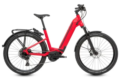 Urban E-Bike HNF Nicolai UD3 Adventure 2024 | 625 Wh | 27,5 Zoll | Tiefeinsteiger | L/XL | rot matt (Bild 1)