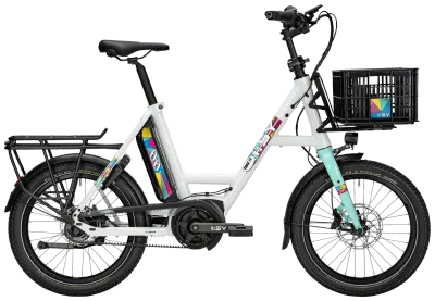 Kompaktrad E Bike i:SY POP ART E5 ZR F 2023 | 545 Wh | 20 Zoll | Diamant (Bild 1)