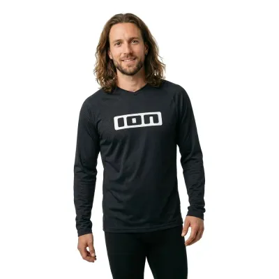 Fahrradtrikots langarm ION Logo Langarm Enduro Trikot (Bild 3)