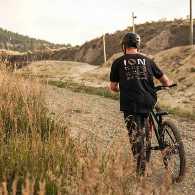 Fahrradtrikots kurzarm ION Seek Graphic Kurzarm Enduro Trikot 2025 (Bild 3)