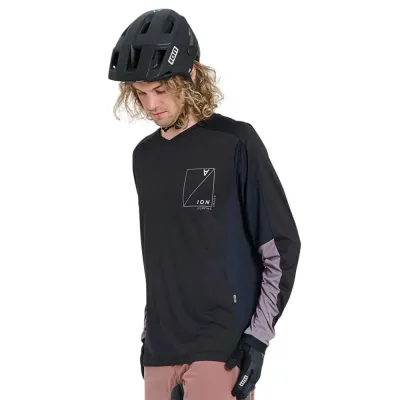 Fahrradtrikots langarm ION Traze AMP AFT (Bild 11)