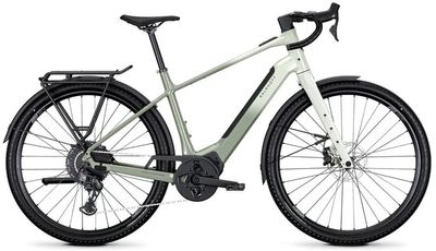 Gravel E-Bike Kalkhoff Endeavour L Touring 2026 | 400 Wh | 29 Zoll | Diamant | L | Aqua Grey /Fennel Green gloss (Bild 1)
