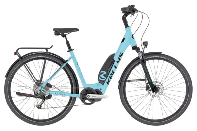 E-Stadtrad Kellys Estima 10 2022 | 28 Zoll | 504 Wh | Tiefeinsteiger | M | Sky Blue (Bild 1)