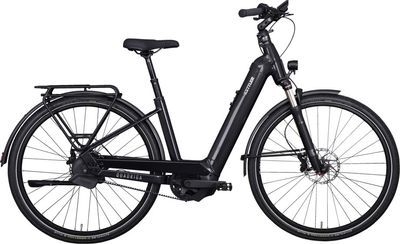 E-Bike Tourenrad Kettler Quadriga Pro Belt Automatic 2025 | 750 Wh | 28 Zoll | Tiefeinsteiger | 43 CM | black shiny (Bild 1)