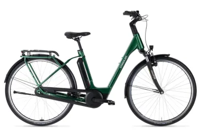 E-Stadtrad Kreidler Vitality Eco 2 Comfort 2025 | 400 Wh | 28 Zoll | Tiefeinsteiger | 55 cm | dunkelgrün (Bild 1)