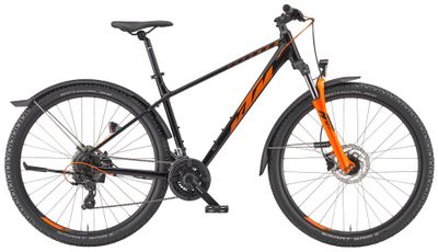Crossbike KTM CHICAGO STREET 2023 | 29 Zoll | Diamant | XL / 53 cm | flaming black (orange) (Bild 1)
