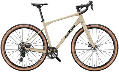 Gravel Bike KTM Gravelator 30 2026 | 28 Zoll | Diamant | S / 52 cm | Grey Beige Matt/Black Glossy (Bild 1)
