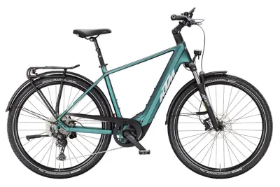 E-Bike Tourenrad KTM MACINA GRAN 820 2026 | 800 Wh | 27,5 Zoll | Diamant | 51 cm | green purple flip matt (Bild 2)
