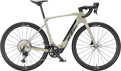 Gravel E-Bike KTM Macina Gravelator SX Elite 2026 | 400 Wh | 28 Zoll | Diamant | XS / 49 cm | Cargo Green Matt/Black Glossy (Bild 1)
