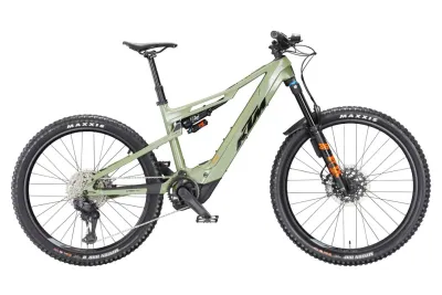 Enduro E-Bike KTM MACINA KAPOHO MASTER ABS L Di2 2026 | 800 Wh | 29 / 27,5 Zoll | Diamant | 43 cm / M | sage green (Bild 1)