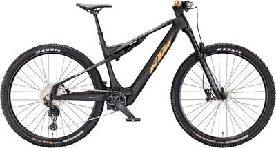 E-Allmountain MTB KTM Macina Scarp SX Elite 2026 | 400 Wh | 29 Zoll | Diamant | L / 48 cm | Flaming Black Matt/Fresh Orange (Bild 1)