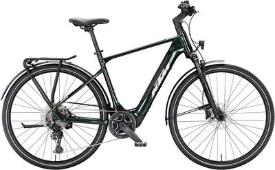 E-Bike Tourenrad KTM Macina Sport SX 20 2026 | 400 Wh | 28 Zoll | Diamant | 46 cm | Smaragd Black/Silver (Bild 1)