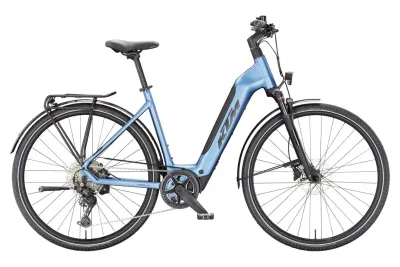 E-Bike Tourenrad KTM Macina Sport SX 20 2026 | 400 Wh | 28 Zoll | Tiefeinsteiger | 46 cm | Steel Blue Matt (Bild 1)