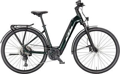 E-Bike Tourenrad KTM Macina Sport SX 20 2026 | 400 Wh | 28 Zoll | Tiefeinsteiger | 46 cm | Smaragd Black/Silver (Bild 3)