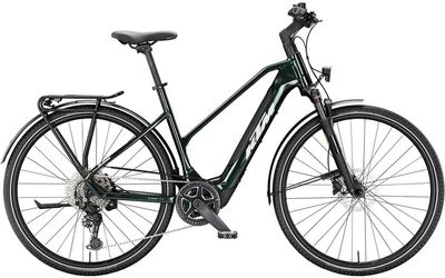 E-Bike Tourenrad KTM Macina Sport SX 20 2026 | 400 Wh | 28 Zoll | Trapez | 46 cm | Smaragd Black/Silver (Bild 1)