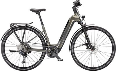 E-Bike Tourenrad KTM Macina Sport SX Elite Di2 2026 | 400 Wh | 28 Zoll | Tiefeinsteiger | 46 cm | Olive Pearl/Black Matt (Bild 1)