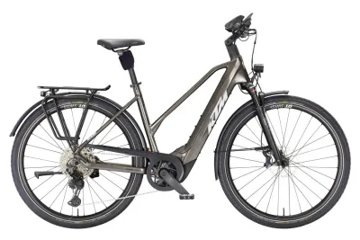 E-Bike Tourenrad KTM MACINA STYLE 810 2026 | 800 Wh | 27,5 Zoll | Trapez | 46 cm | machine grey (Bild 2)