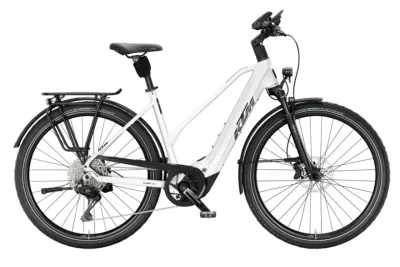 E-Bike Tourenrad KTM MACINA STYLE 820 2026 | 800 Wh | 27,5 Zoll | Trapez | 46 cm | white (Bild 2)