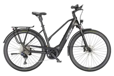 E-Bike Tourenrad KTM MACINA STYLE 820 XL Di2 2026 | 800 Wh | 27,5 Zoll | Trapez | 46 cm | diamond black matt (Bild 1)